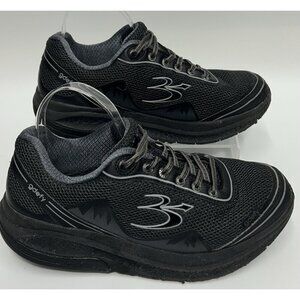 Gdefy Gravity Defier Mighty Walk womens Shoes Sz 8.5 Black (no Insoles)
